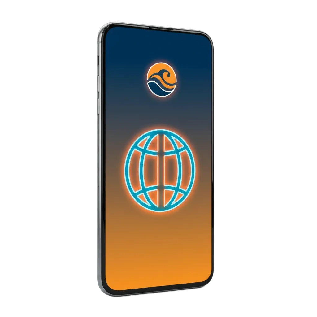 Mockup de la PWA de Codere Casino en Android e iOS para México, con bono 100% hasta 200M$ y pagos locales y retiros ágiles.
