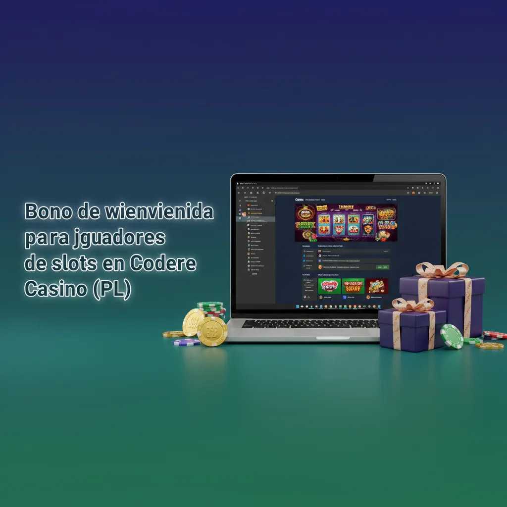 Banner de Codere Casino: bono de bienvenida para slots 100% hasta 200M$, depósito mín. $100 MXN; recargas, cashback, lealtad.