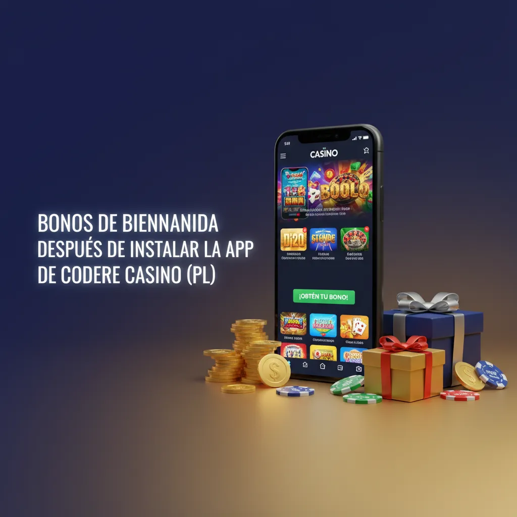 Bonos de bienvenida en la app de Codere Casino: 100% hasta 200M$ en casino y apuestas, giros gratis. Términos aplican.