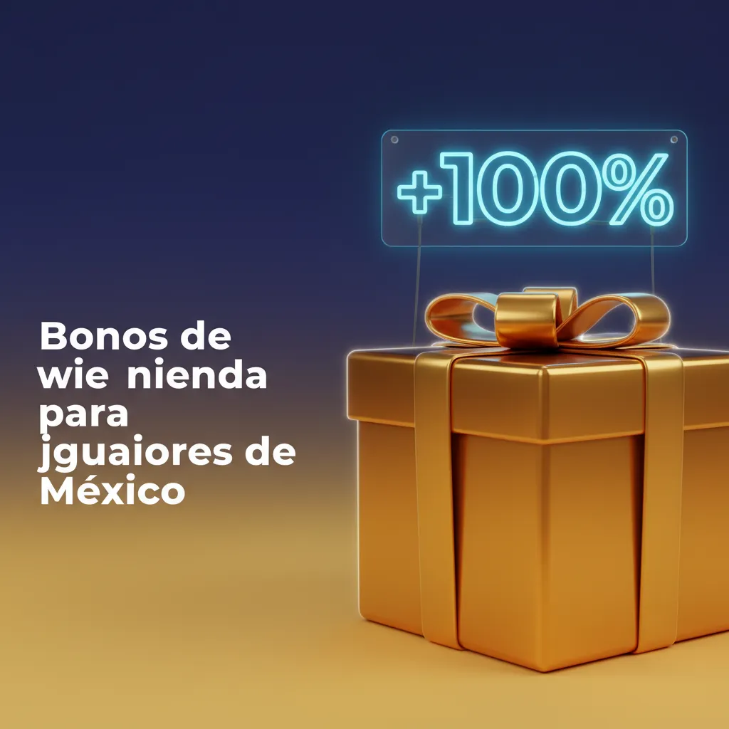 Banner de bonos de bienvenida México: 100% hasta 200M$, Deportes y Casino; rollover y T&C aplican.