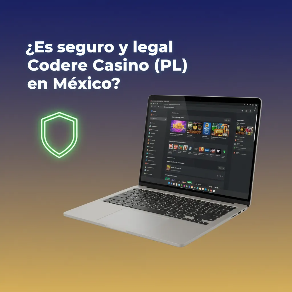Codere Casino en México: legal y seguro con permiso, cifrado SSL, KYC y herramientas de juego responsable.