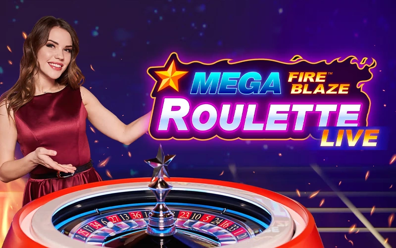 Haz tus apuestas en Mega Fire Blaze Roulette de Codere en vivo.